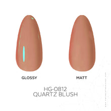 Load image into Gallery viewer, HG0812 – Quartz Blush Hard Gel – 30ml | Professional Blush Pink Hard Gel Overlay | Vegan & Cruelty-Free Nail Builder Gel