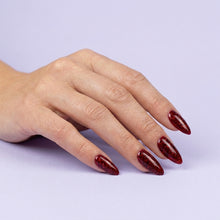 تحميل الصورة إلى عارض المعرض، بودرة غمس الأظافر D 2504 Scarlet Sparkle 30 جرام