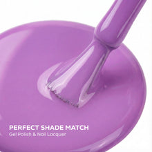 Load image into Gallery viewer, P2521 – Lavender Mist Duo Pack – TPO & HEMA Free Gel Polish & Nail Lacquer (15ml each) | Long-Lasting, High-Gloss Nail Polish Set