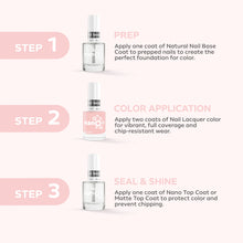 Load image into Gallery viewer, L 2529 – Delicate Lilac Nail Polish – 15ml | High Gloss, Gel Like Finish Soft Pink Nail Polish | Pastel Pink Nail Lacquer