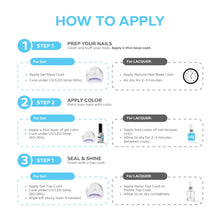 تحميل الصورة إلى عارض المعرض، P2550 – Aquamarine Duo Pack – TPO & HEMA Free Gel Polish & Nail Lacquer (15ml each) | Long-Lasting, High-Gloss Nail Polish Set