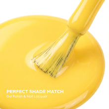 تحميل الصورة إلى عارض المعرض، P2574 – Sunflower Yellow Duo Pack – TPO & HEMA Free Gel Polish & Nail Lacquer (15ml each) | Long-Lasting, High-Gloss Nail Polish Set