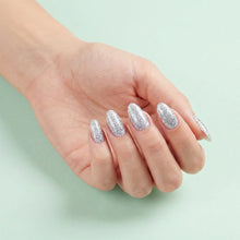 Load image into Gallery viewer, D 2586 Silver Shadow Nail Dipping Powder – 28gm | Long-Lasting Silver Shimmer Dip Powder Nails