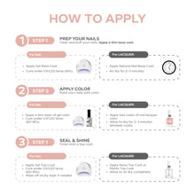 تحميل الصورة إلى عارض المعرض، P2587 – Pale Pink Duo Pack – TPO & HEMA Free Gel Polish & Nail Lacquer (15ml each) | Long-Lasting, High-Gloss Nail Polish Set