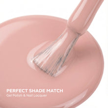 تحميل الصورة إلى عارض المعرض، P2587 – Pale Pink Duo Pack – TPO & HEMA Free Gel Polish & Nail Lacquer (15ml each) | Long-Lasting, High-Gloss Nail Polish Set