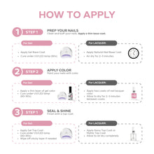 تحميل الصورة إلى عارض المعرض، P2590 – Blooming Orchid Duo Pack – TPO & HEMA Free Gel Polish & Nail Lacquer (15ml each) | Long-Lasting, High-Gloss Nail Polish Set