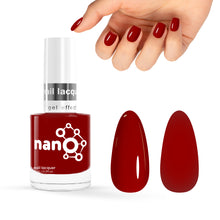 Load image into Gallery viewer, L 2591 – Burgundy Velvet Nail Polish – 15ml | High Gloss, Gel Like Finish Deep Red Nail Polish | Classic Burgundy Red Nail Lacquer