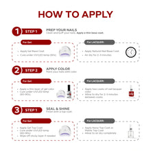 Load image into Gallery viewer, P2591 – Burgundy Velvet Duo Pack – TPO & HEMA Free Gel Polish & Nail Lacquer (15ml each) | Long-Lasting, High-Gloss Nail Polish Set