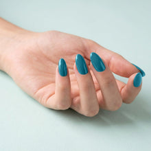 Load image into Gallery viewer, D 2606 Ocean Depth Nail Dipping Powder – 28gm | Deep Teal Blue Dip Powder Nails | Nail Dipping System