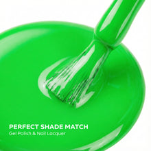 تحميل الصورة إلى عارض المعرض، P2612 – Fresh Green Duo Pack – TPO & HEMA Free Gel Polish & Nail Lacquer (15ml each) | Long-Lasting, High-Gloss Nail Polish Set