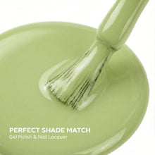 تحميل الصورة إلى عارض المعرض، P2617 – Meadow Green Duo Pack – TPO & HEMA Free Gel Polish & Nail Lacquer (15ml each) | Long-Lasting, High-Gloss Nail Polish Set