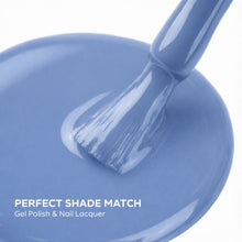 Load image into Gallery viewer, P2622 – Electric Blue Duo Pack – TPO & HEMA Free Gel Polish & Nail Lacquer (15ml each) | Long-Lasting, High-Gloss Nail Polish Set