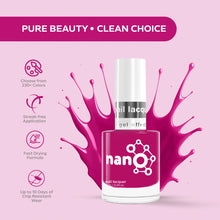 Load image into Gallery viewer, L 2628 – Vivid Magenta Nail Polish – 15ml | High Gloss, Gel Like Finish Magenta Pink Nail Polish | Bold Pink-Purple Nail Lacquer