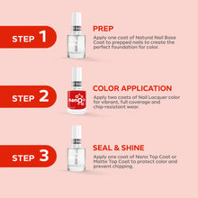 Load image into Gallery viewer, L 2629 – Red Inferno Nail Polish – 15ml | High Gloss, Gel Like Finish Red Nail Polish | Fiery Red Nail Lacquer