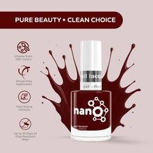 Load image into Gallery viewer, L 2631 – Wine Tasting Nail Polish – 15ml | High Gloss, Gel Like Finish Deep Burgundy Red Nail Polish | Sophisticated Red Nail Lacquer