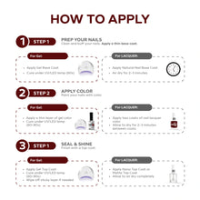 تحميل الصورة إلى عارض المعرض، P2631 – Wine Tasting Duo Pack – TPO & HEMA Free Gel Polish & Nail Lacquer (15ml each) | Long-Lasting, High-Gloss Nail Polish Set