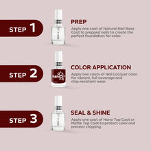 Load image into Gallery viewer, L 2631 – Wine Tasting Nail Polish – 15ml | High Gloss, Gel Like Finish Deep Burgundy Red Nail Polish | Sophisticated Red Nail Lacquer