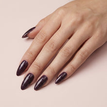 Load image into Gallery viewer, N 2632 – Deep Espresso Gel Polish – 15 ml | Long‑Lasting, High‑Gloss Rich Coffee-Brown Glitter Nail Polish Gel