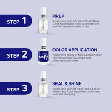 Load image into Gallery viewer, L 2636 – Blue Majesty Nail Polish – 15ml | High Gloss, Gel Like Finish Royal Blue Nail Polish | Deep Sapphire Blue Nail Lacquer