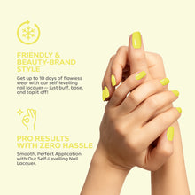 Load image into Gallery viewer, L 2637 – Yellow Gleam Nail Polish – 15ml | High Gloss, Gel Like Finish Sunshine Yellow Nail Polish | Bright Yellow Nail Lacquer