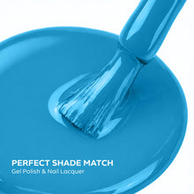 تحميل الصورة إلى عارض المعرض، P2659 – Sapphire Sky Duo Pack – TPO & HEMA Free Gel Polish & Nail Lacquer (15ml each) | Long-Lasting, High-Gloss Nail Polish Set