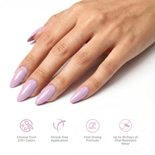 تحميل الصورة إلى عارض المعرض، P2668 – Lilac Cloud Duo Pack – TPO & HEMA Free Gel Polish & Nail Lacquer (15ml each) | Long-Lasting, High-Gloss Nail Polish Set