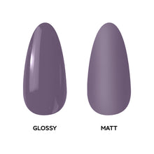Load image into Gallery viewer, N 2705 – Lavender Smoke Gel Polish – 15 ml | Long-Lasting, High-Gloss Muted Purple Glitter Nail Polish Gel