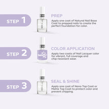 Load image into Gallery viewer, L 2731 – Blue Lavender Nail Polish – 15ml | High Gloss, Gel Like Finish Lavender Blue Nail Polish | Serene Blue-Lavender Nail Lacquer