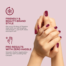 Load image into Gallery viewer, L 2889 – Plum Wine Nail Polish – 15ml | High Gloss, Gel Like Finish Deep Plum Nail Polish | Rich Wine Red Nail Lacquer