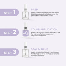 Load image into Gallery viewer, L 2908 – Lavender Daydream Nail Polish – 15ml | High Gloss, Gel Like Finish Pastel Purple Nail Polish | Soft Purple Nail Lacquer