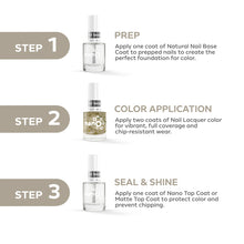 Load image into Gallery viewer, L 2937 Glittery Green Nail Polish – 15ml | High Gloss, Gel Like Finish Sparkling Green Nail Polish | Glitter Green Nail Lacquer