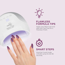 Load image into Gallery viewer, N3019 – Night is Young Gel Polish – 15ml | Long-Lasting, High Gloss Purple Glitter Nail Polish Gel