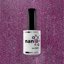 Load image into Gallery viewer, N3019 – Night is Young Gel Polish – 15ml | Long-Lasting, High Gloss Purple Glitter Nail Polish Gel
