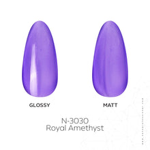 Load image into Gallery viewer, N3030 – Royal Amethyst Gel Polish – 15ml | Long-Lasting, High Gloss Purple Nail Polish Gel