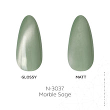 تحميل الصورة إلى عارض المعرض، N-3037- طلاء جل ماربل سيج 15 مل