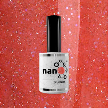 Load image into Gallery viewer, N3050 – Sunset Orange Gel Polish – 15ml | Long-Lasting, High Gloss Bright Orange Glitter Nail Polish Gel