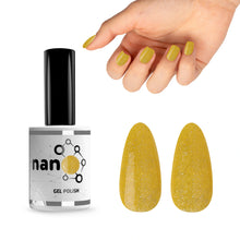 Load image into Gallery viewer, N3051 – Golden Glow Gel Polish – 15ml | Long-Lasting, High Gloss Yellow Gold Shimmer Nail Polish Gel