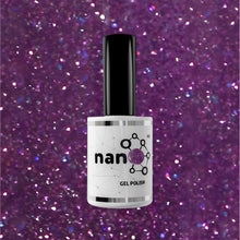 Load image into Gallery viewer, N3054 – Plum Passion Gel Polish – 15ml | Long-Lasting, High Gloss Glitter Purple Nail Polish Gel