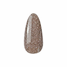 Load image into Gallery viewer, Chocolate Brown Disco Glitter Powder – 0.8g | Prismatic Brown Nail Powder | Luxe Glitter Nail Powder