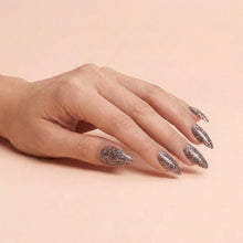 Load image into Gallery viewer, Chocolate Brown Disco Glitter Powder – 0.8g | Prismatic Brown Nail Powder | Luxe Glitter Nail Powder