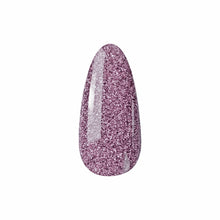 Load image into Gallery viewer, Coral Rose Disco Glitter Powder – 0.8g | Prismatic Pink-Coral Nail Powder | Sparkling Disco Diamond Effect | Luxe Glitter Nail Powder