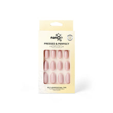 تحميل الصورة إلى عارض المعرض، Nano® Dreamy Mauve Pressed on Nails - 24pcs Self-Adhesive | Soft Mauve Pink Fake Nails Set