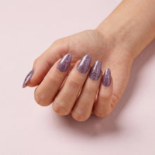 Load image into Gallery viewer, Mahogany Disco Glitter Powder – 0.8g | Prismatic Mauve-Brown Nail Powder | Sparkling Disco Diamond Effect | Luxe Glitter Nail Powder