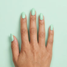 تحميل الصورة إلى عارض المعرض، Nano® Mint Breeze Pressed on Nails - 24pcs Self-Adhesive | Fresh Pastel Green Fake Nails Set