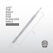 Load image into Gallery viewer, Nano Pro Cuti Sweep – 147mm | Dual-Ended Cuticle Pusher & Nail Cleaner
