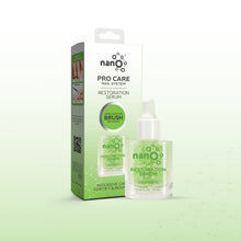 تحميل الصورة إلى عارض المعرض، Nano® Pro Care Nail System – Restoration Serum 10ml | Dual-Applicator Brush & Dropper | Keratin & Vitamin Infused Treatment