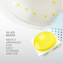 تحميل الصورة إلى عارض المعرض، Nano® Spectra Cure UV LED Nail Lamp – 48W Professional Gel Curing Light with Dual Spectrum LEDs & Smart Timer