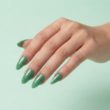 Load image into Gallery viewer, Sage Green Disco Glitter Powder – 0.8g | Prismatic Fresh-Green Nail Powder | Sparkling Disco Diamond Effect | Luxe Glitter Nail Powder