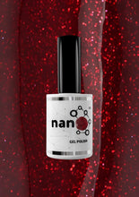 Load image into Gallery viewer, N-2504-Scarlet Sparkle Gel Polish 15ml
