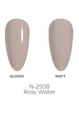 Load image into Gallery viewer, N-2508-Rosy Water Gel Polish 15ml
